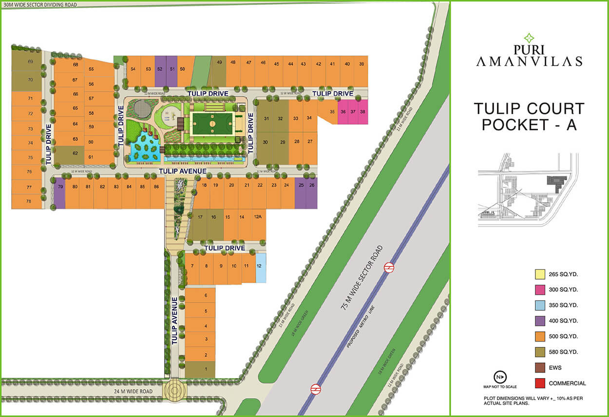 Puri Aman Vilas in Sector 89, Faridabad