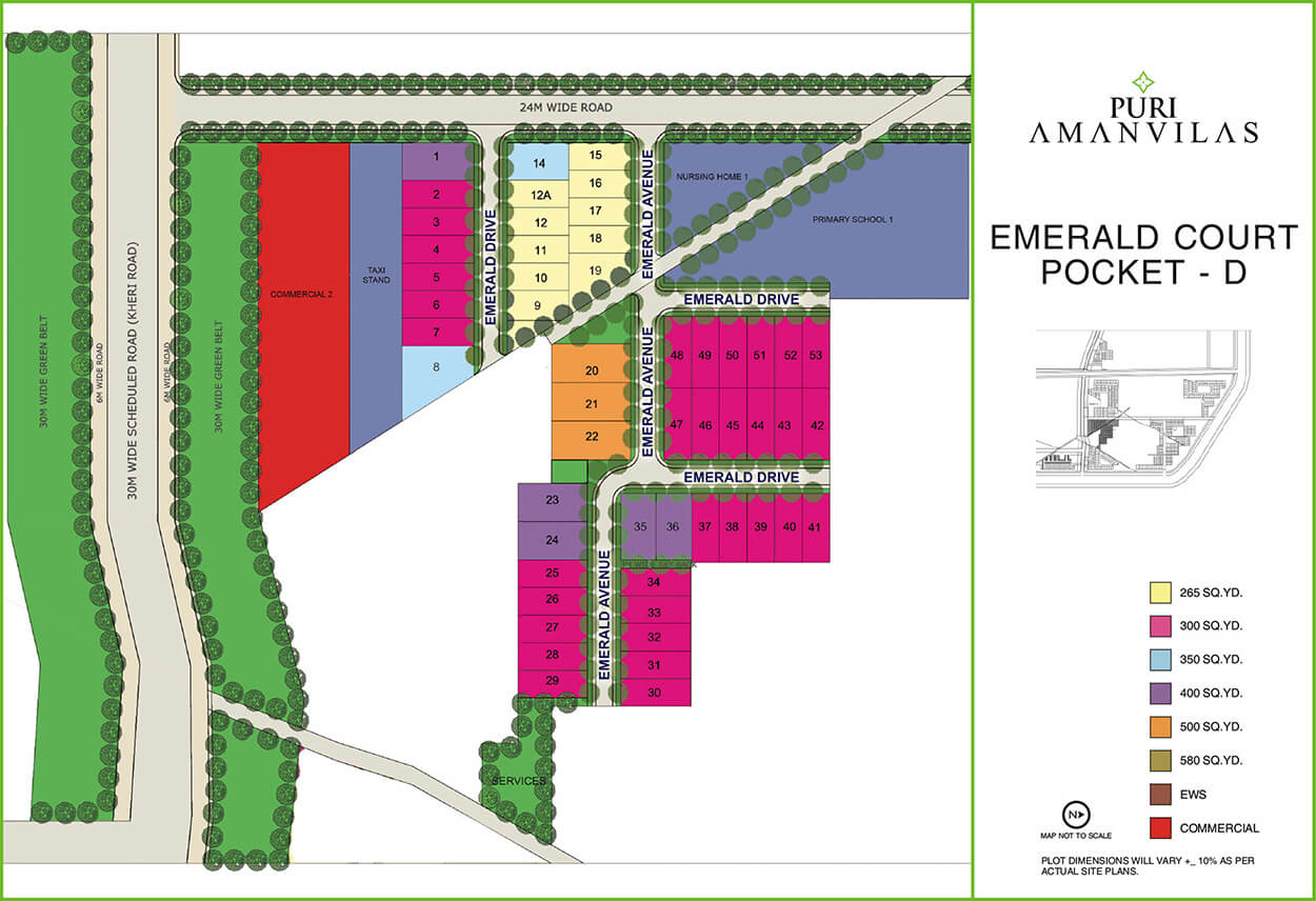 Puri Aman Vilas in Sector 89, Faridabad