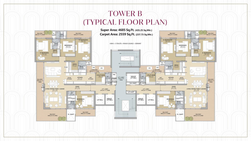 Omaxe Premium Residential Floor